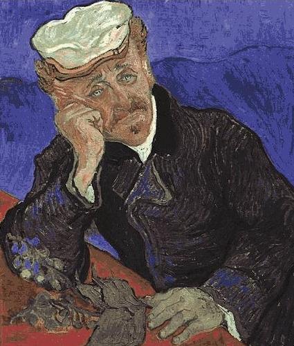 Vincent Van Gogh Portrait of Dr oil painting image